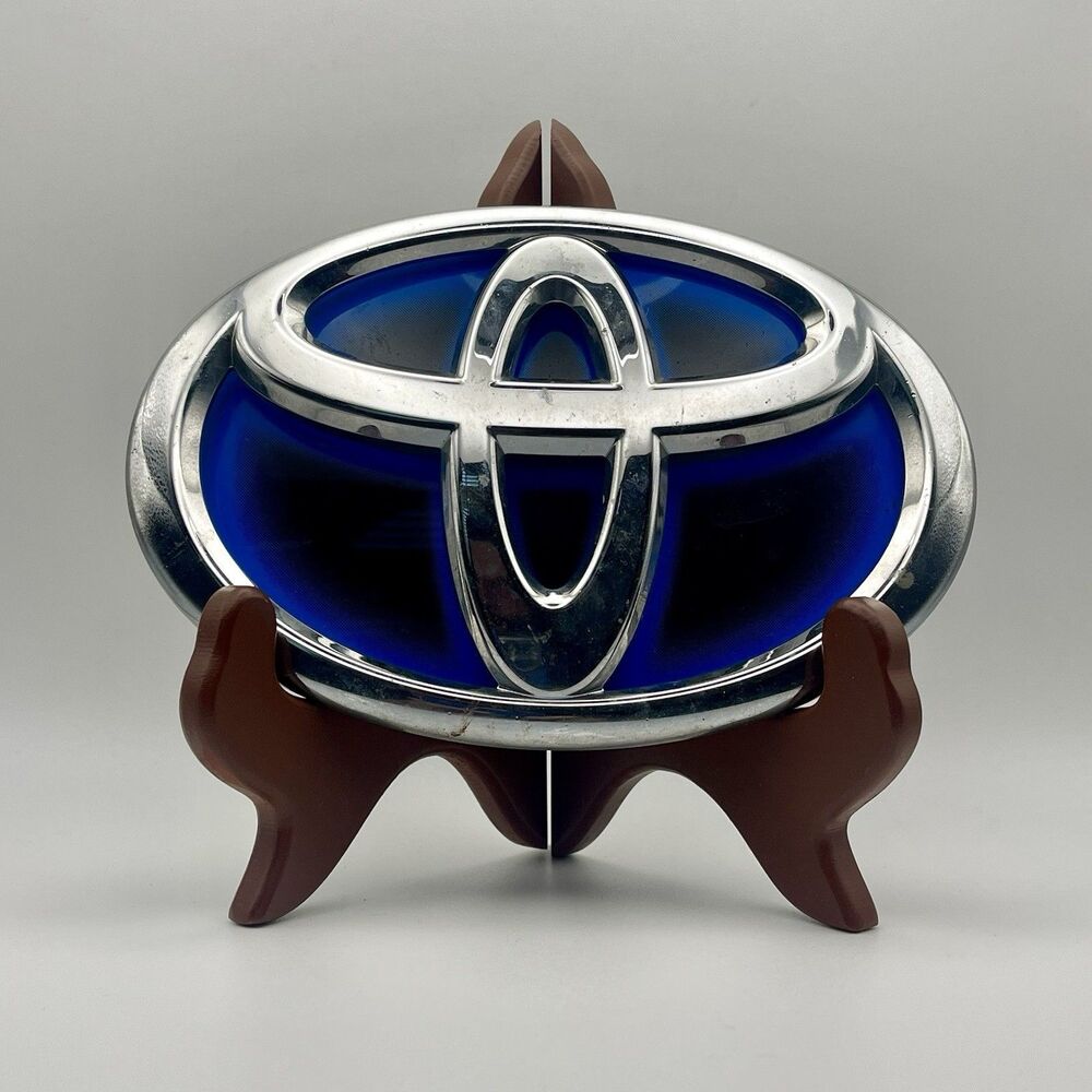 Toyota Hybrid Front Grille Emblem Blue Logo Badge 90975-02196 OEM
